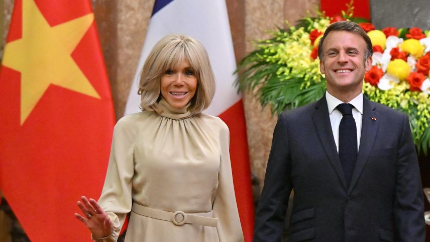 Brigitte Macron (Foto: NHAC NGUYEN/Pool via REUTERS)