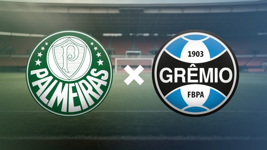 Palmeiras x Grêmio (Foto: Editoria de Artes)