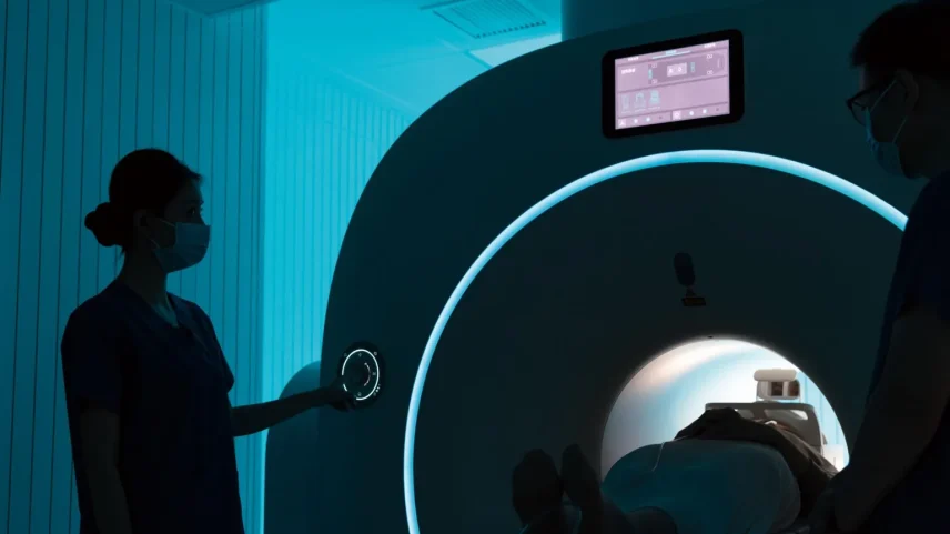 Pacientes são aconselhados a remover itens metálicos antes de se aproximar de uma máquina de ressonância magnética (Foto: Getty Images)
