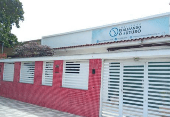 Sede da ONG Instituto Realizando o Futuro (Foto: Reprodução)