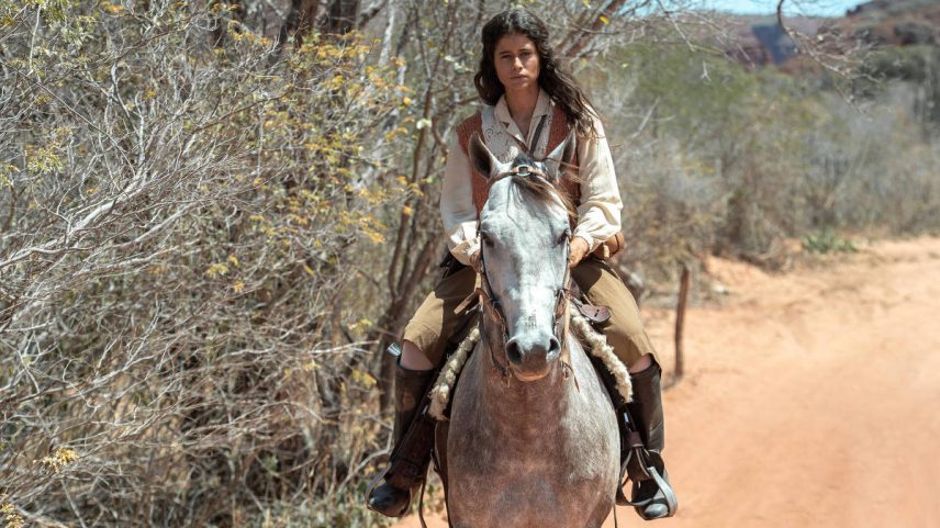 Rosa (Isadora Cruz) em 'Guerreiros do Sol' (Foto: Estevam Avellar/Globo)