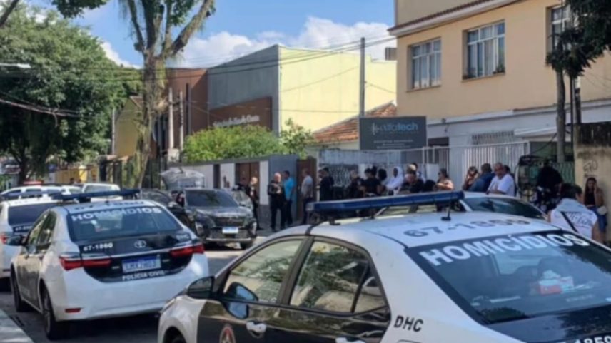 Policiais encontram 3 corpos na Taquara (Foto: Reprodução/Instagram/Taquara News)