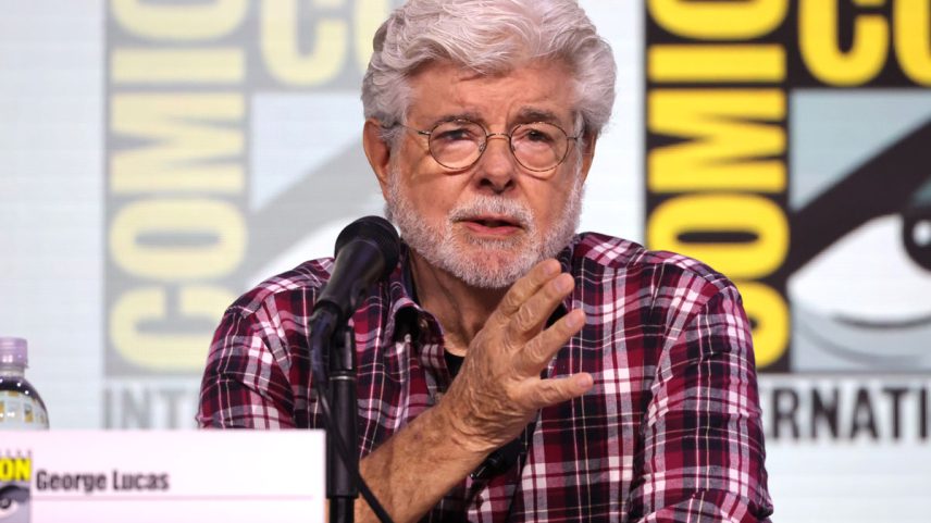 George Lucas na Comic-Con International 2025. (Foto: Eric Charbonneau/The Lucas Museum Of Narrative Art via Getty Images)
