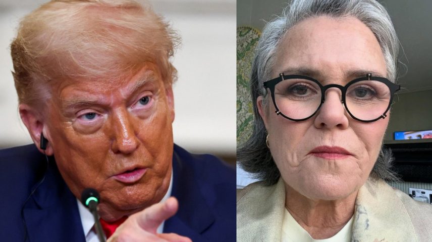 Donald Trump e Rosie O'Donnell (Foto: Reuters/Reprodução Instagram)