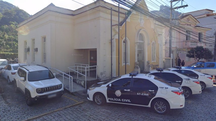 A 158ª DP, em Bom Jardim, investiga o crime — Foto: Google Maps/Reprodução