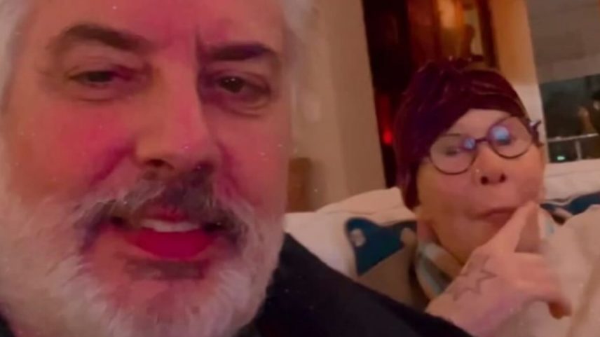 Roberto de Carvalho em última foto com Rita Lee (Foto: Reprodução)