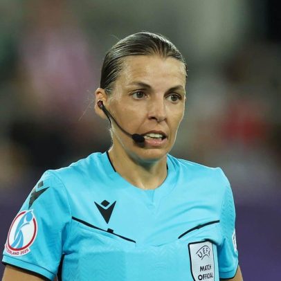 Stephanie Frappart apita a final da Euro 2025 e faz história no futebol europeu