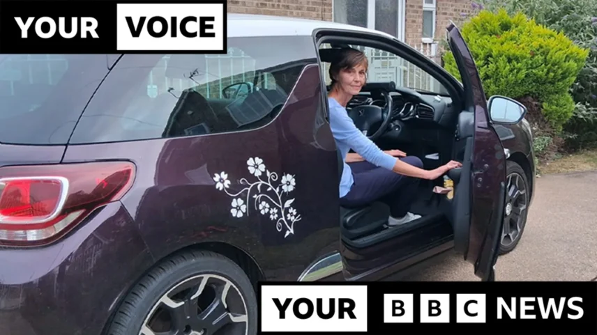Lisa Shackleton diz que seu DS3 não será consertado até o final de julho (Foto: BBC)