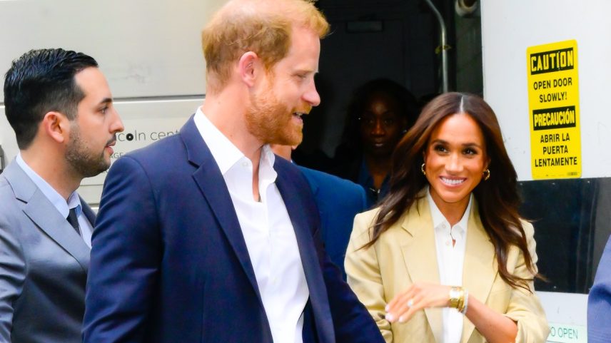 Príncipe Harry e Meghan Markle (Foto: Raymond Hall/Getty Images)