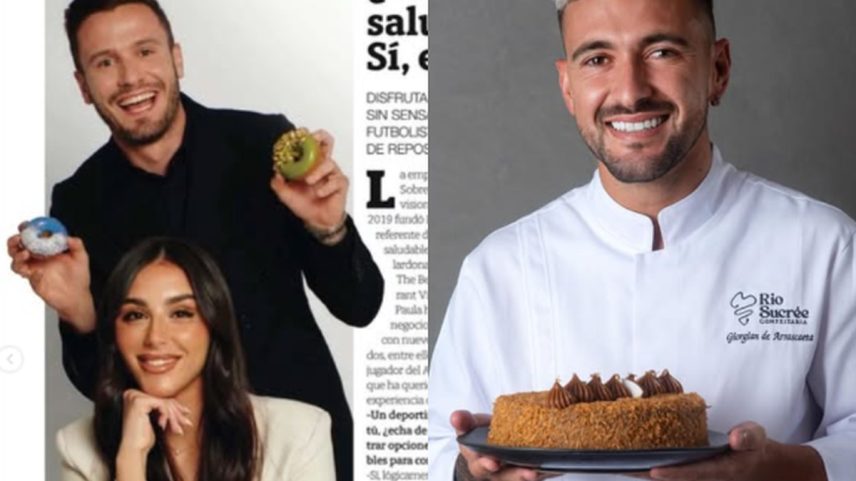 Saúl e De Arrascaeta são sócios de marcas de doces (Foto: Reprodução/Instagram)