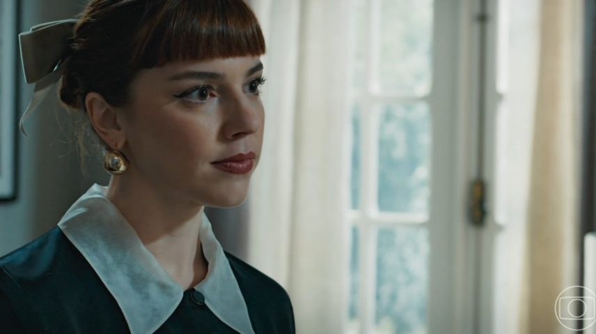 Solange (Alice Wegmann) em 'Vale Tudo' (Foto: Reprodução/TV Globo)
