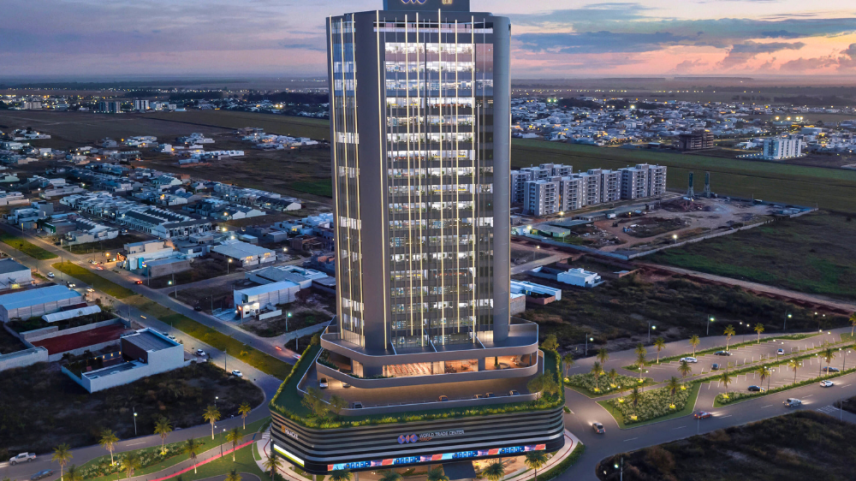 Projeto do World Trade Center em Sinop, Mato Grosso, feito pela Haacke (Foto: Haacke/Divulgação)