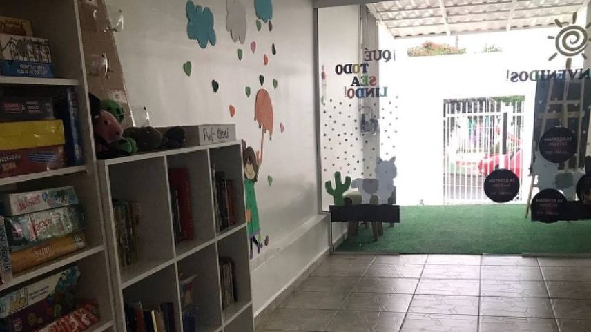 Imagem da Shanduca Escola Infantojuvenil, localizada no bairro Iguaçu, em Araucária, na região metropolitana de Curitiba (Foto: shanduca.com.br)