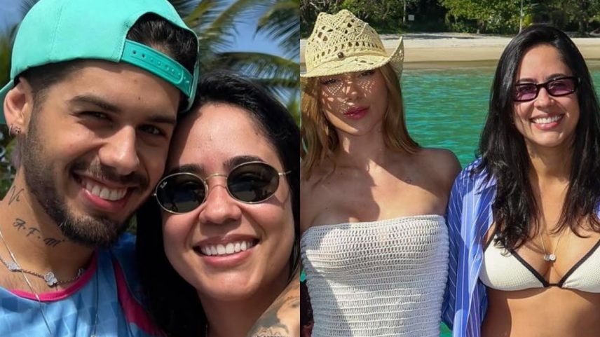 Após divórcio de Virgínia e Zé Felipe, irmã do cantor segue próxima da influenciadora — Foto: Reprodução Instagram