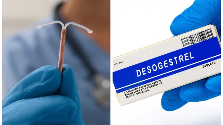 Dispositivo Intrauterino liberador de levonorgestrel (DIU-LNG) à esquerda e Desogestrel à direita — Foto: Adobe Stock