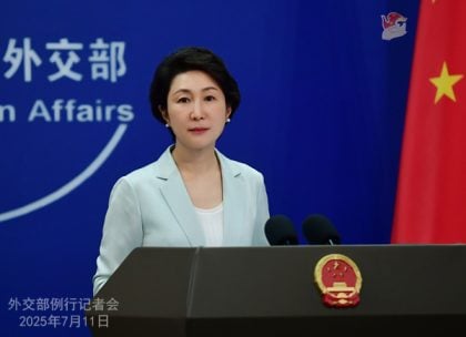Mao Ning, porta-voz do Ministério das Relações Exteriores da China – Foto: Divulgação