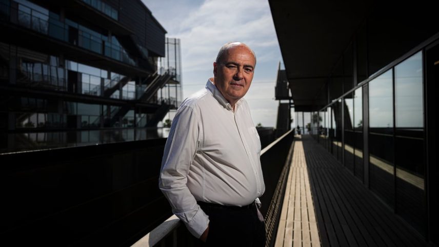 Rafael de la Torre, coordenador do Grupo de Farmacologia Integrada e Neurociência de Sistemas do Instituto de Pesquisa do Hospital do Mar, fotografado no PRBB. (Foto: Gianluca Battista)
