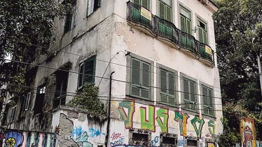 Casa que pertenceu ao Barão de Mauá, em Santa Teresa: em 2022, preço era R$ 5 milhões; hoje, anúncio diz R$ 2,5 milhões (Foto: Gabriel de Paiva)