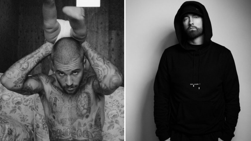 Eminem é creditado no álbum 'SWAG' de Justin Bieber. Aqui está o porquê. (Foto: Reprodução)
