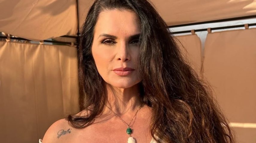 Luiza Ambiel, 53, surpreendeu seus seguidores ao revelar que gravou um vídeo de sexo com um fã dentro de um carro, em Curitiba, capital do Paraná (Foto: Reprodução/Instagram)