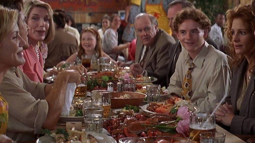 Cena de 'O Casamento do Meu Melhor Amigo', com Julia Roberts à direita (Foto: Divulgação)