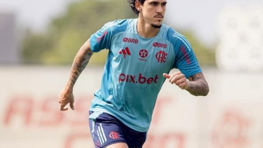 Pedro voltou a ser relacionado pelo Flamengo e começa no banco contra o Fluminense (Foto: Gilvan de Souza/ Flamengo)