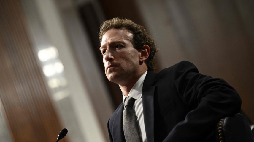 Mark Zuckerberg, presidente da Meta (Foto: Brendan SMIALOWSKI / AFP)