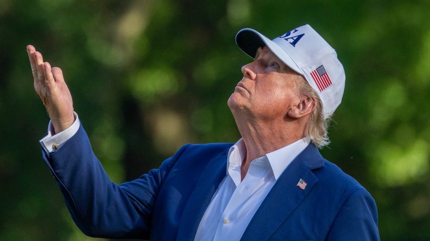 Donald Trump, presidente dos Estados Unidos, em 06/07/2025 (Foto: TASOS KATOPODIS / GETTY IMAGES NORTH AMERICA / Getty Images vi/AFP)