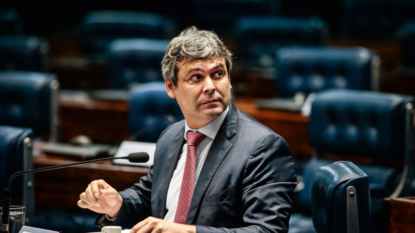 Deputado federal Lindbergh Farias, líder do PT na Câmara dos Deputados (Foto: Cristiano Mariz/VEJA)