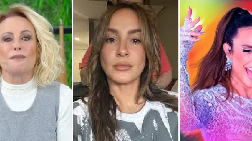Ana Maria Braga, Claudia Leitte e Ivete Sangalo - (Foto: Reprodução)