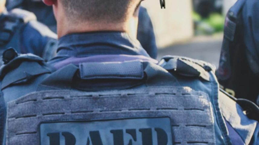O foragido foi preso por policiais militares do 2º Baep, o Batalhão de Ações Especiais de Polícia. (Foto: Reprodução via instagram/@baep_pmesp)