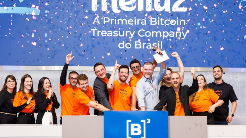 Em junho, o Méliuz fez uma oferta de ações e levantou R$ 180 milhões para comprar bitcoins (Foto: Divulgação/B3)