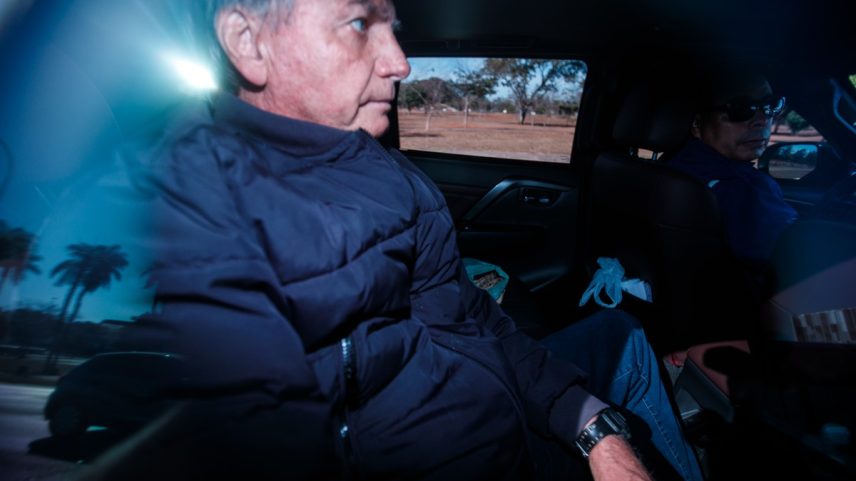O ex-presidente Jair Bolsonaro (PL) foi alvo de uma operação da Polícia Federal — Foto: Brenno Carvalho