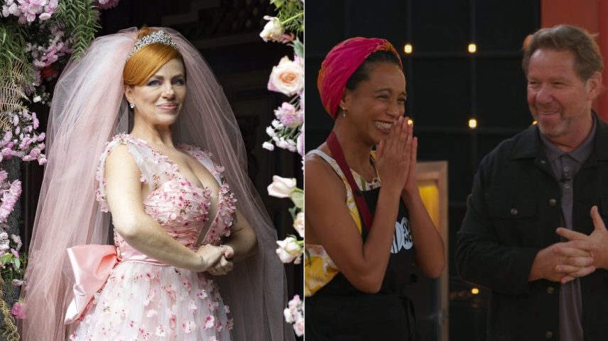 Aldeíde e Raquel dão a volta por cima em 'Vale tudo' (Foto: Manoella Mello/TV Globo e Reprodução)