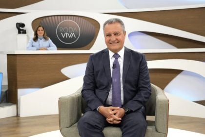 Rui Costa participou do 'Roda Viva' nesta segunda-feira (Foto: Nadja Kouchi/TV Cultura)