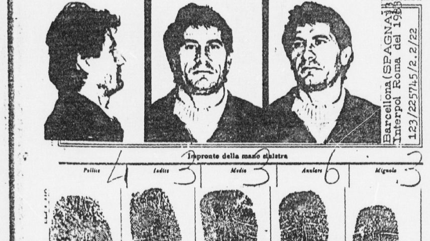 Antonio Bardellino, conhecido pelos pares como Don Antonio, foi um dos pioneiros do tráfico internacional de cocaína na América do Sul (Foto: Reprodução/Polícia Federal)