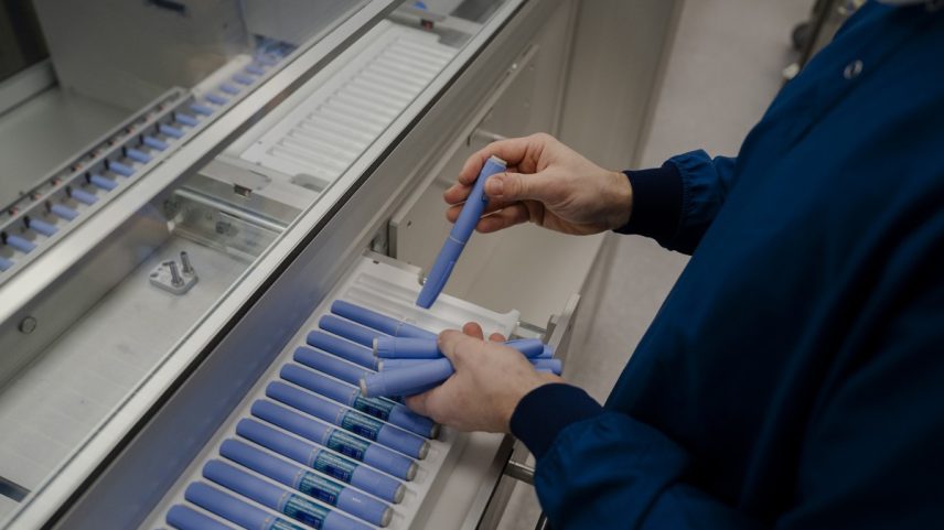 Fábrica de Ozempic (Foto: NYT)