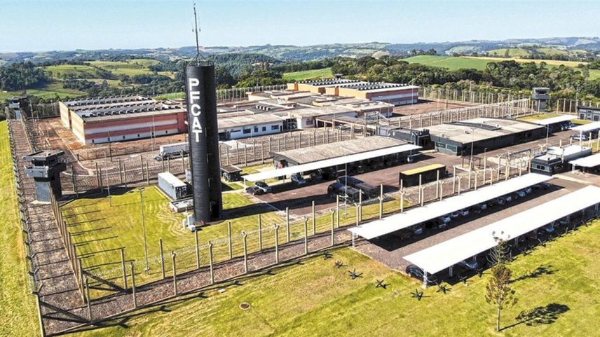 Penitenciária de Catanduvas é uma das cinco prisões do sistema federal (Foto: Divulgação)