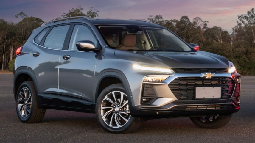 Chevrolet Tracker 2026 - dianteira estática (Foto: Divulgação/GM)
