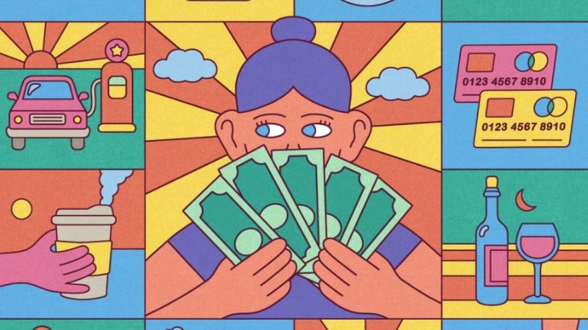 A hashtag #paydayroutine está sendo usada por usuários do TikTok e do Instagram, em sua maioria membros da Geração Z, que compartilham como gastam seus salários, detalhadamente, até o último centavo (Foto: Jackson Gibbs/The New York Times)