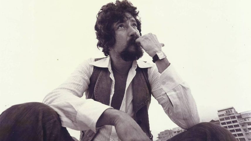 Retrato de Rau Seixas exibido na mostra 'Baú do Raul' (Foto: Frederico Mendes/Divulgação)