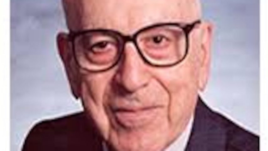 George Joseph, o bilionário mais idoso do mundo, segundo a Forbes. (Foto: Mercury Insurance/Divulgação)