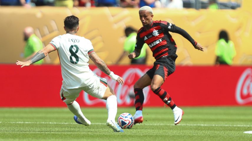 Wesley em Flamengo x Chelsea (Foto: Gilvan de Souza/Flamengo)