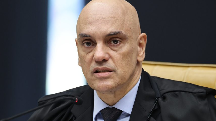 Ministro Alexandre de Moraes durante sessão plenária do Supremo Tribunal Federal (Foto: Ton Molina/STF)