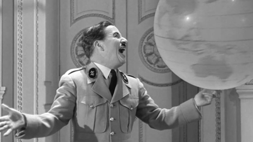 Chaplin em 'O grande ditador' (Foto: Reprodução)