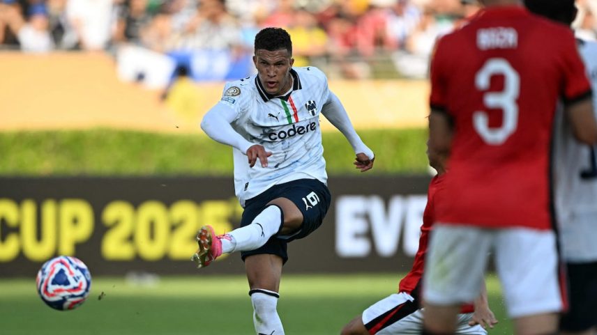 Nelson Deossa é um dos destaques do Monterrey no Mundial de Clubes nos Estados Unidos. (Foto: Yuri Cortez/AFP)