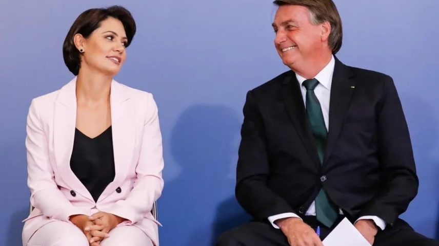 Michelle e Jair Bolsonaro (Foto: xx)