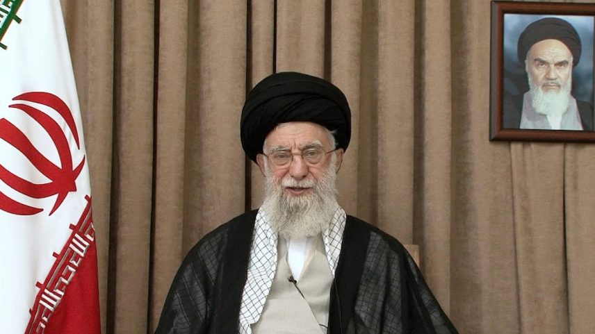 O líder supremo do Irã, aiatolá Ali Khamenei, chegou a se esconder em um bunker durante o conflito com Israel (Foto: AP / AP)