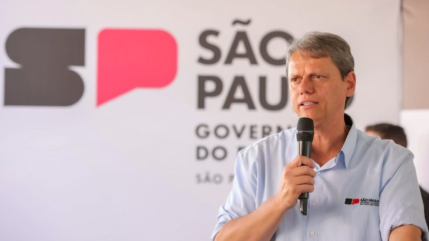Governador de São Paulo, Tarcísio de Freitas (Foto: Pablo Jacob/Governo do Estado de São Paulo)