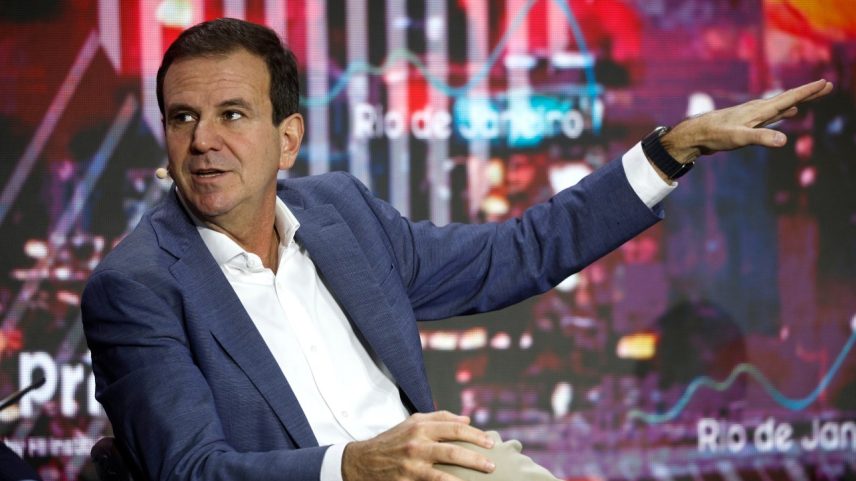 Prefeito do Rio de Janeiro, Eduardo Paes (PSD): em busca de aliados fortes no interior (Foto: Dado Galdieri/Bloomberg/Getty Images)